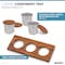 Ruvati 45-inch Workstation Two-Tiered Ledge Kitchen Sink Drop-in Topmount 16 Gauge Stainless Steel RVH8433 - alternate 5
